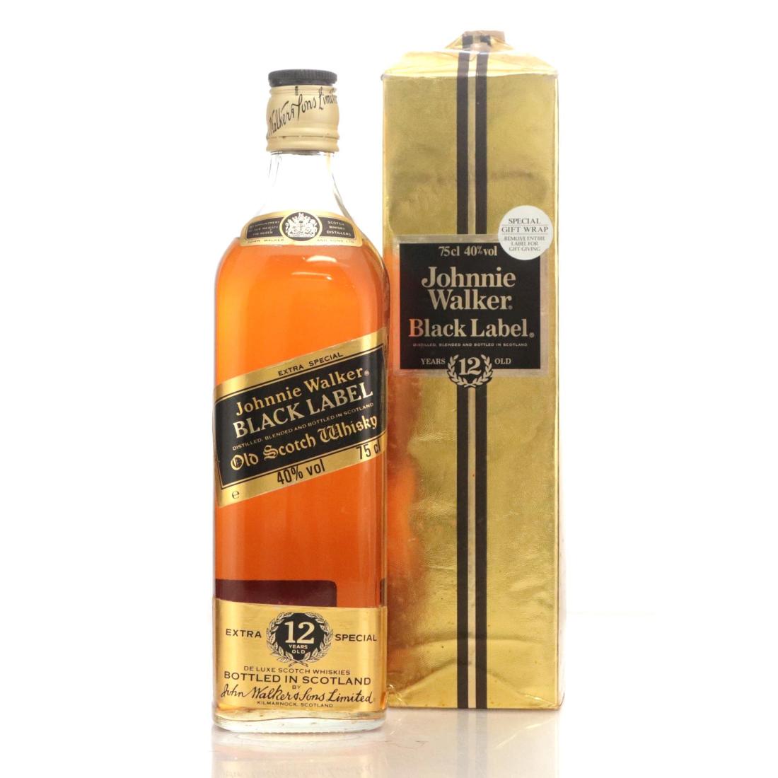 Johnnie Walker Black Label 12 Extra Special Old Scotch Whisky