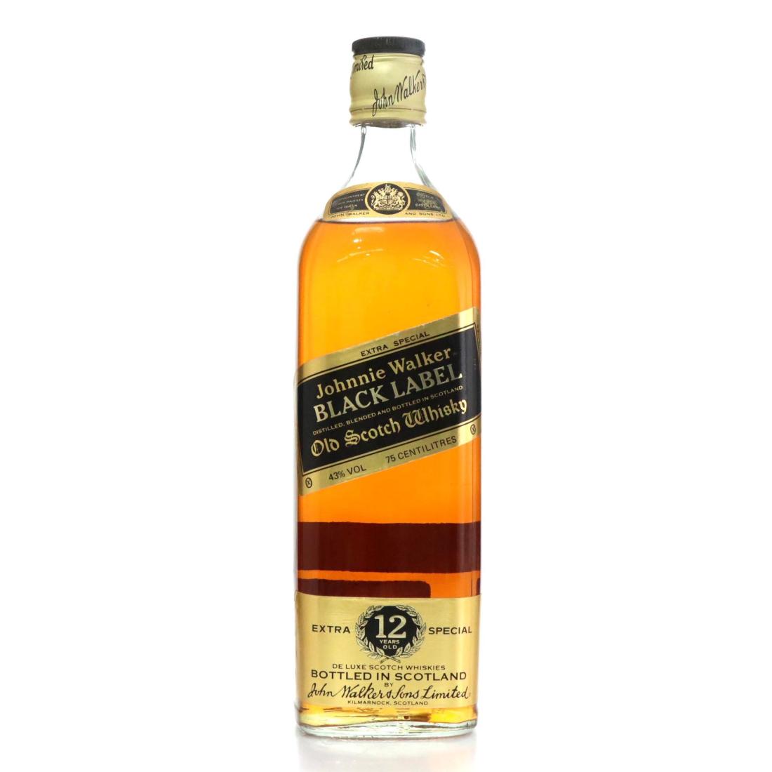 Johnnie Walker Black Label 12 Extra Special Old Scotch Whisky