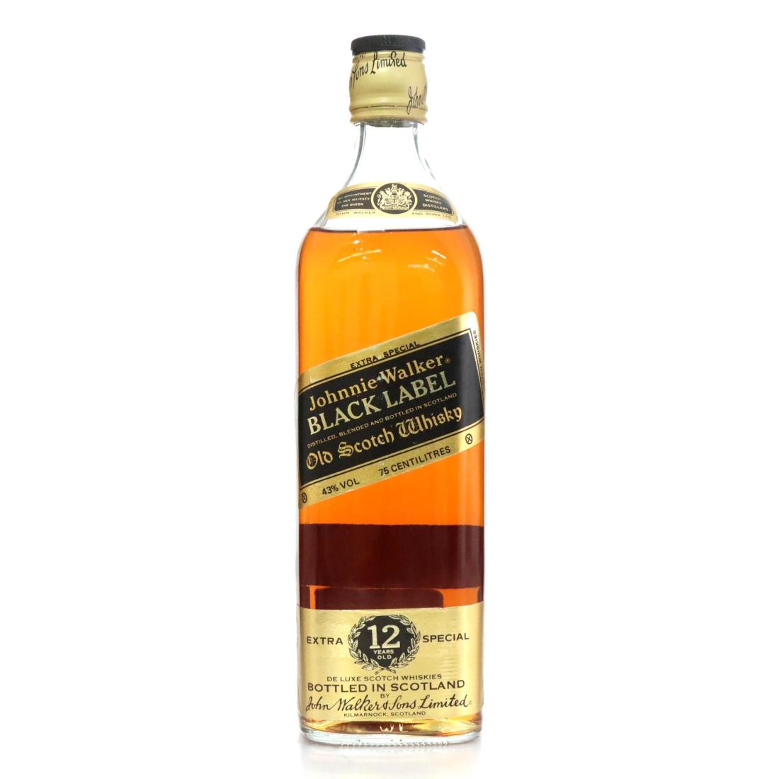 Johnnie Walker Black Label 12 Extra Special Old Scotch Whisky