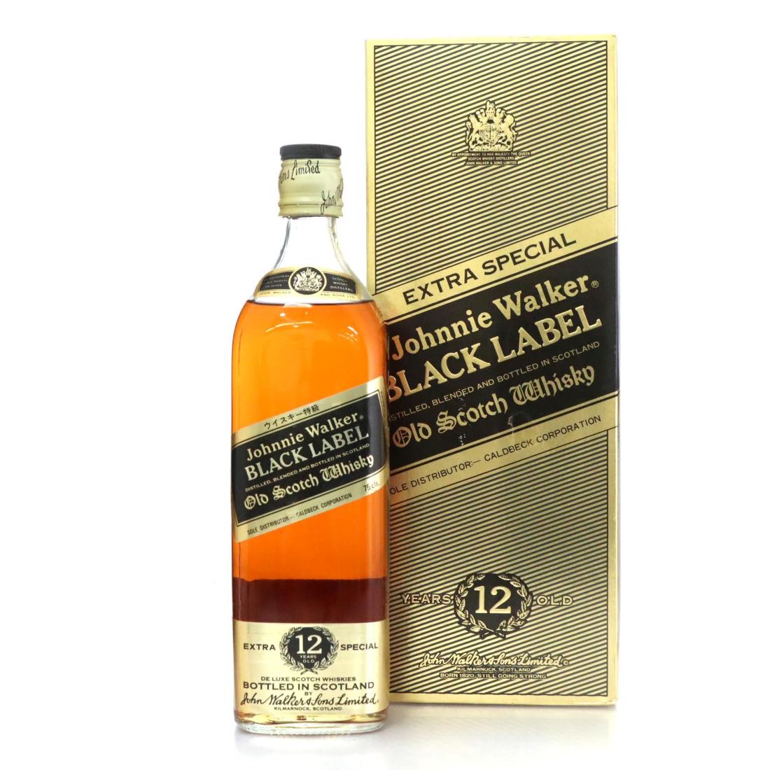 Johnnie Walker Black Label 12 Extra Special Old Scotch Whisky
