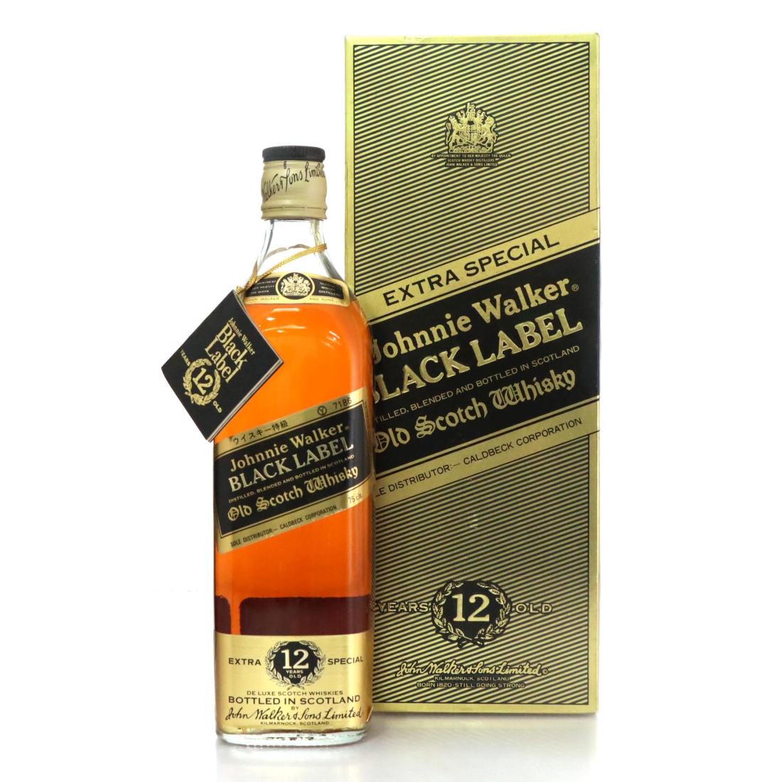 Johnnie Walker Black Label 12 Extra Special Old Scotch Whisky