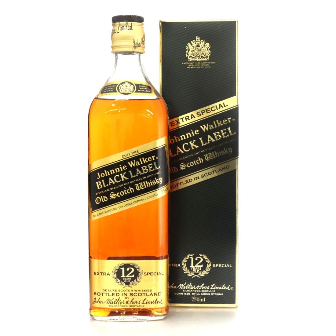 Johnnie Walker Black Label 12 Extra Special Old Scotch Whisky