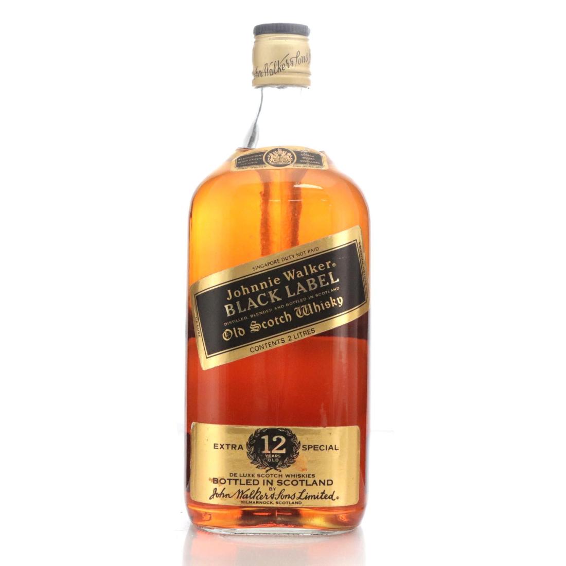Johnnie Walker Black Label 12 Extra Special Old Scotch Whisky 2litre