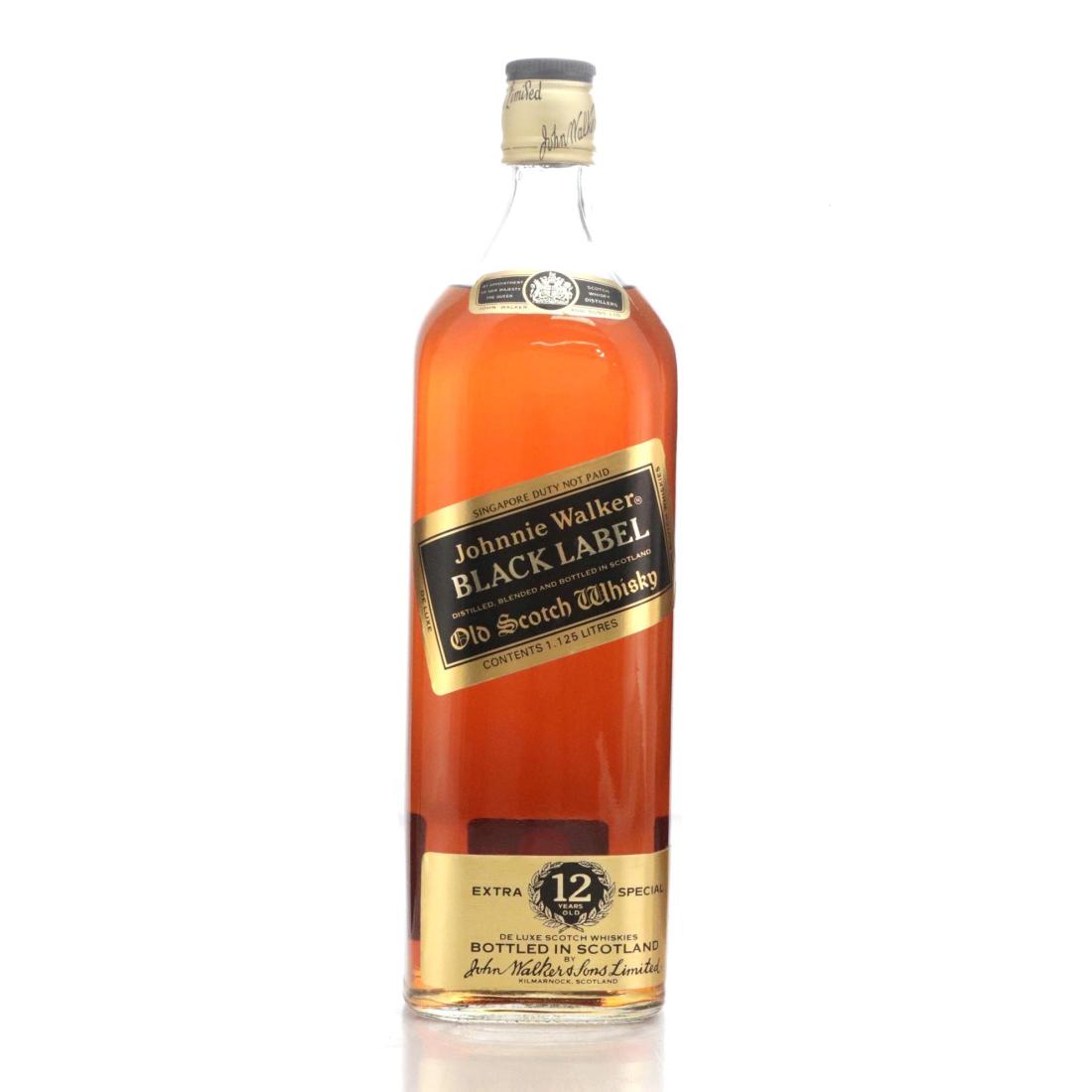 Johnnie Walker Black Label 12 Extra Special Old Scotch Whisky 1125litre