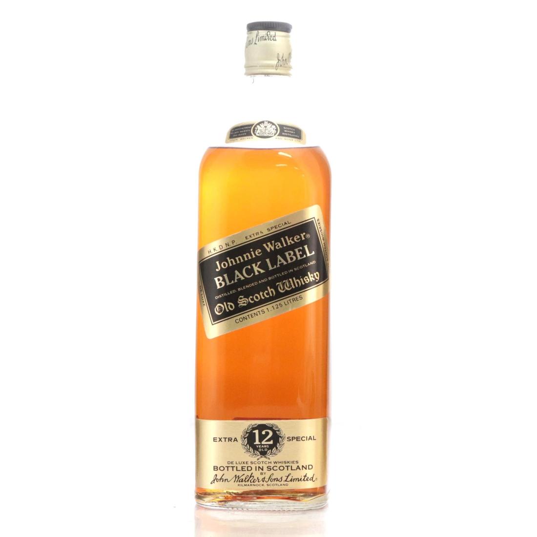 Johnnie Walker Black Label 12 Extra Special Old Scotch Whisky 1125litre