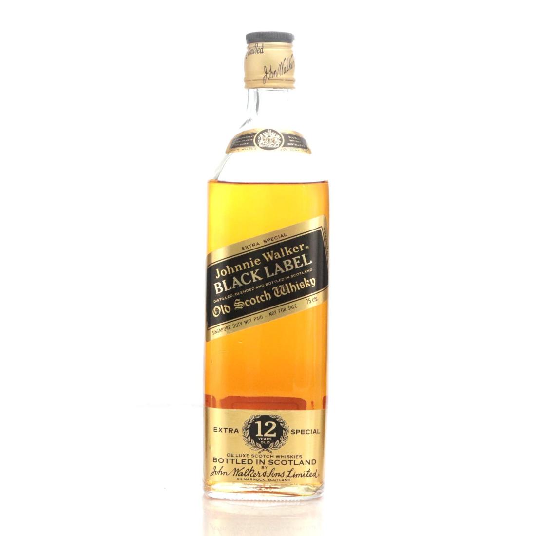 Johnnie Walker Black Label 12 Extra Special Old Scotch Whisky