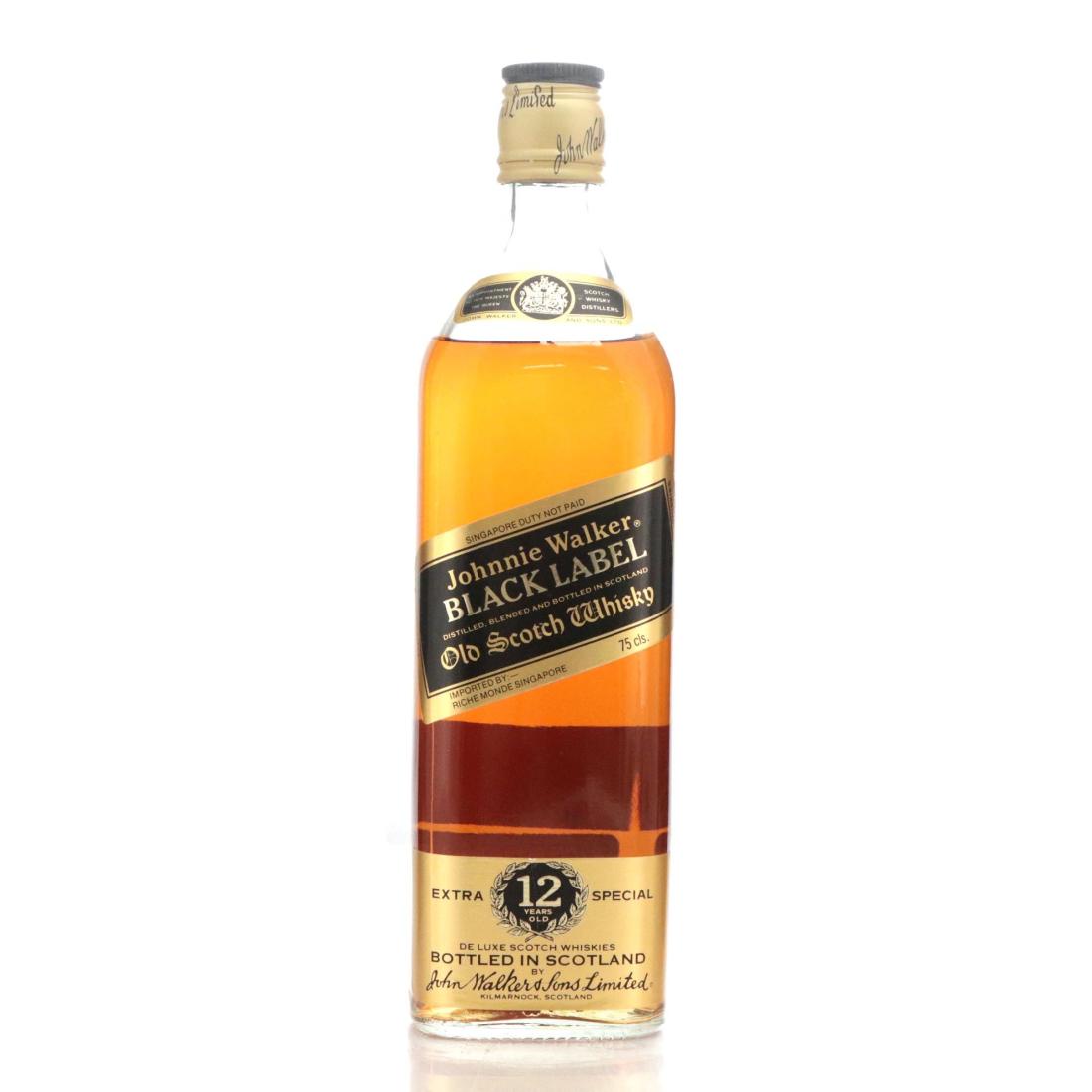 Johnnie Walker Black Label 12 Extra Special Old Scotch Whisky