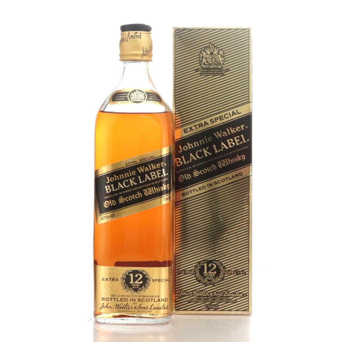 Johnnie Walker Black Label 12 Extra Special Old Scotch Whisky