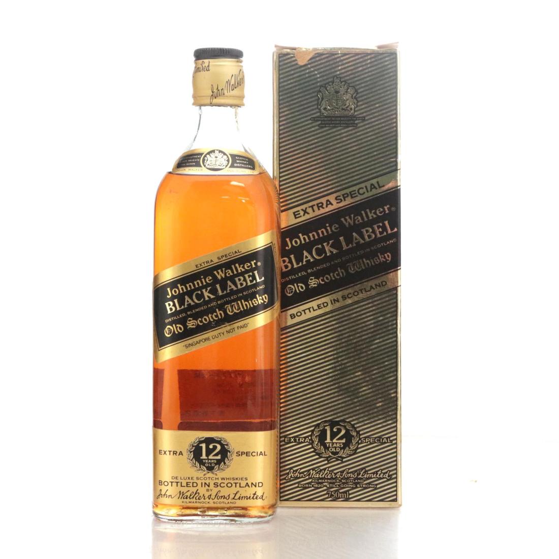 Johnnie Walker Black Label 12 Extra Special Old Scotch Whisky