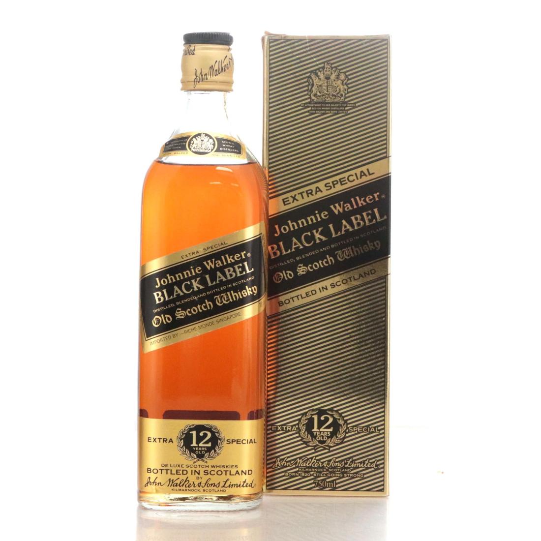 Johnnie Walker Black Label 12 Extra Special Old Scotch Whisky