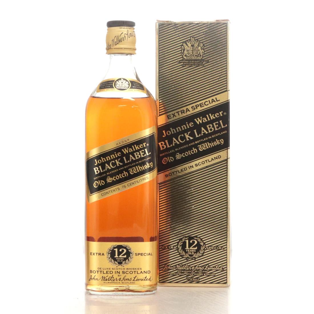 Johnnie Walker Black Label 12 Extra Special Old Scotch Whisky