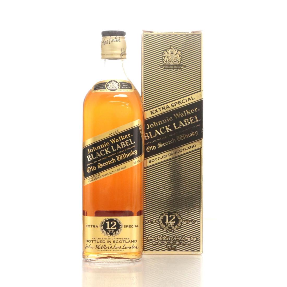 Johnnie Walker Black Label 12 Extra Special Old Scotch Whisky