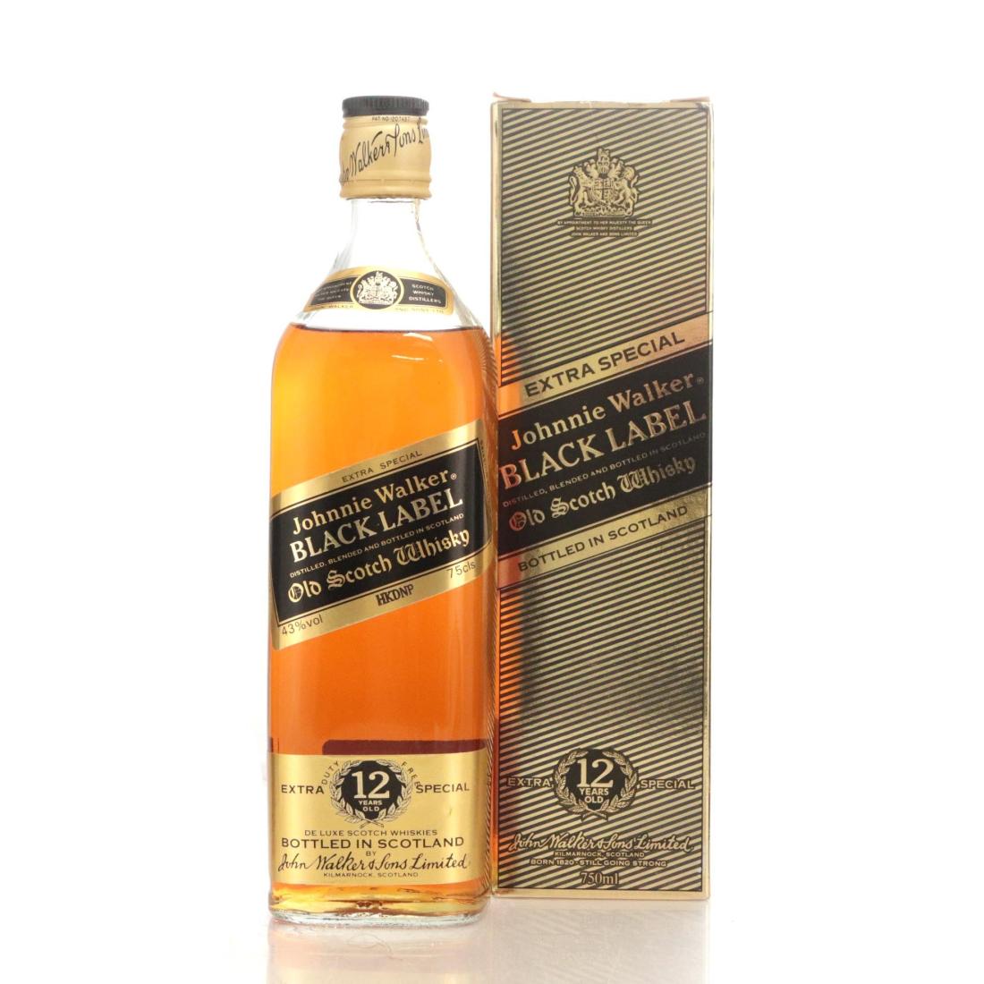 Johnnie Walker Black Label 12 Extra Special Old Scotch Whisky
