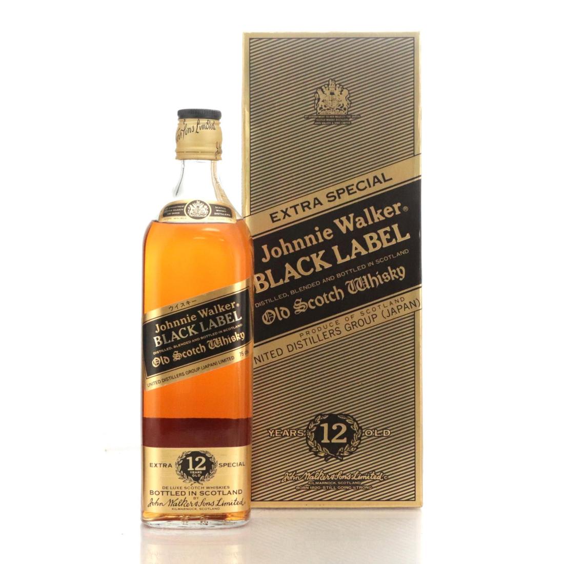 Johnnie Walker Black Label 12 Extra Special Old Scotch Whisky
