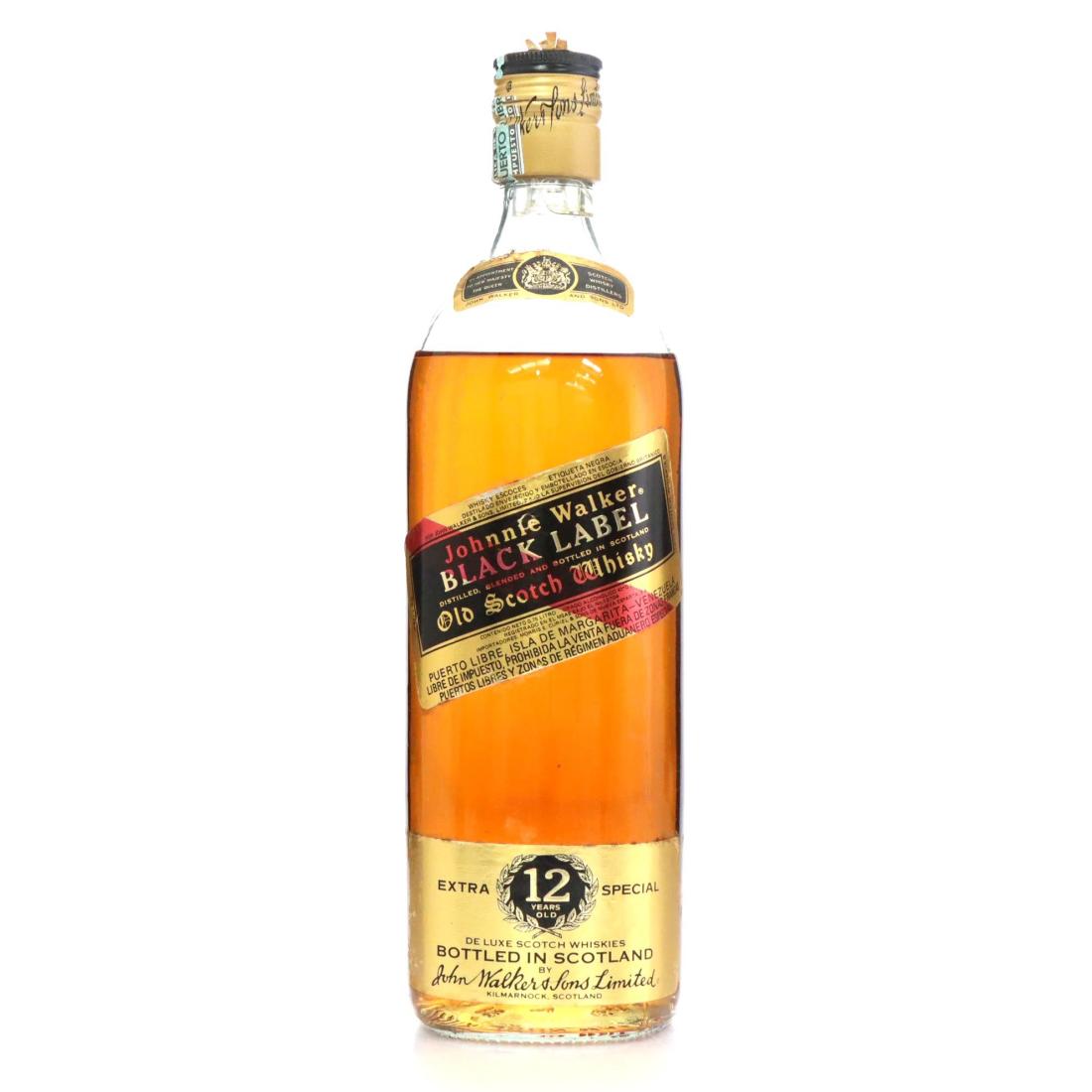 Johnnie Walker Black Label 12 Extra Special Old Scotch Whisky