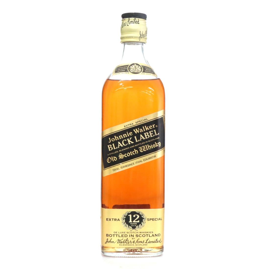 Johnnie Walker Black Label 12 Extra Special Old Scotch Whisky