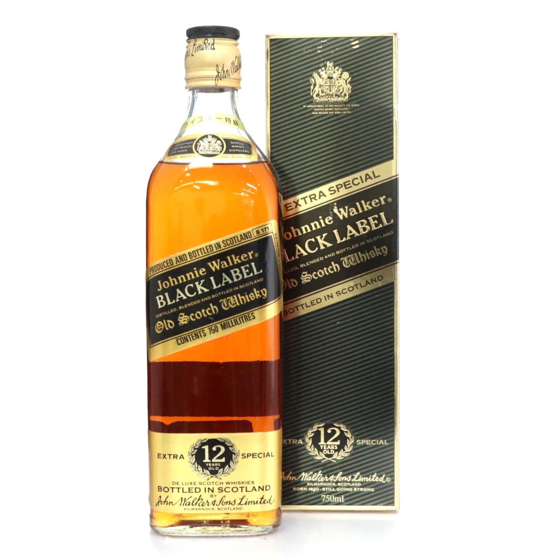 Johnnie Walker Black Label 12 Extra Special Old Scotch Whisky