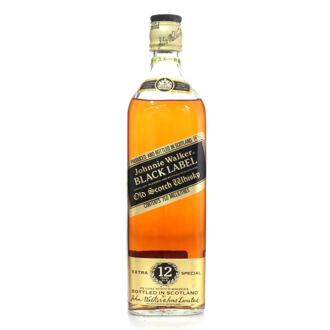 Johnnie Walker Black Label 12 Extra Special Old Scotch Whisky