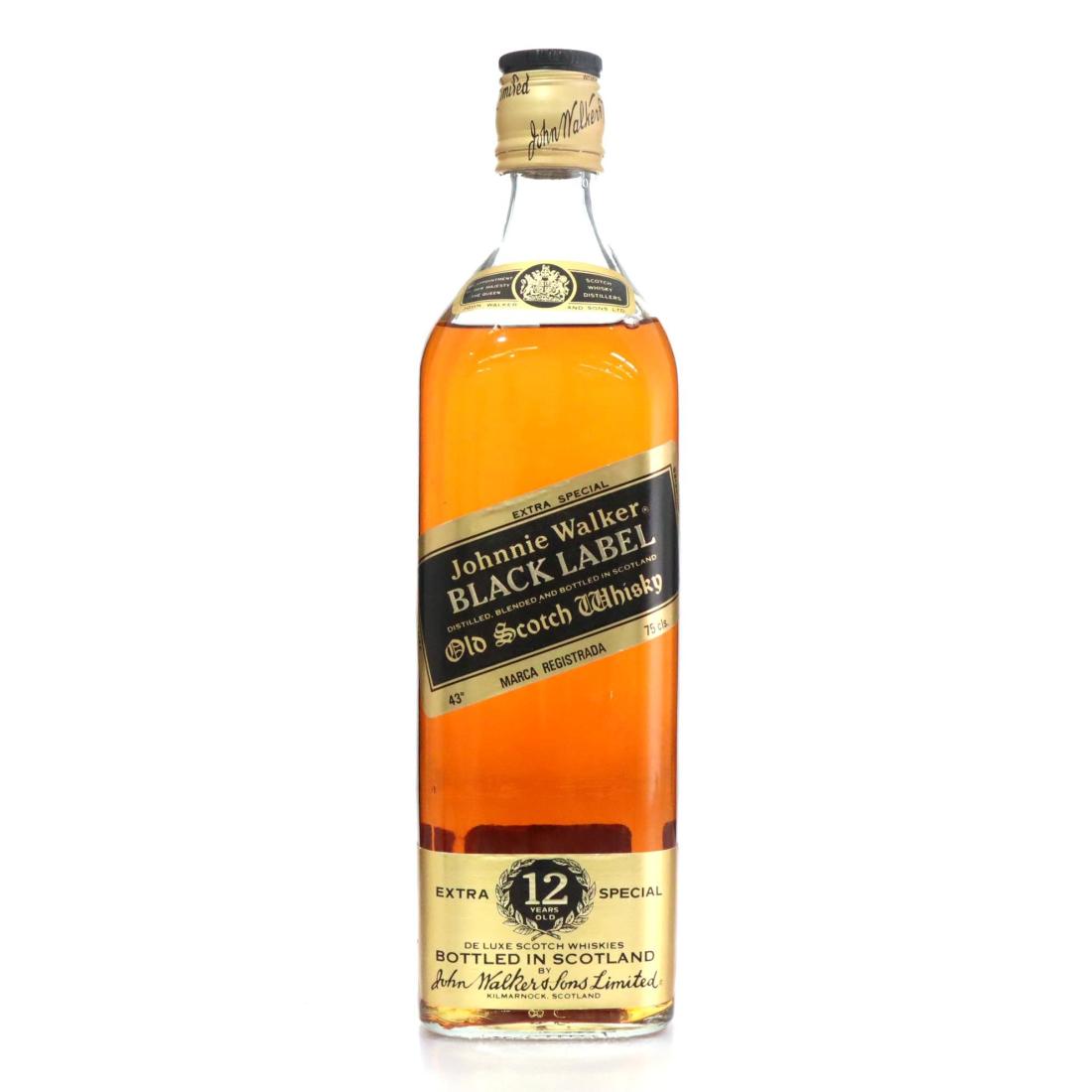 Johnnie Walker Black Label 12 Extra Special Old Scotch Whisky