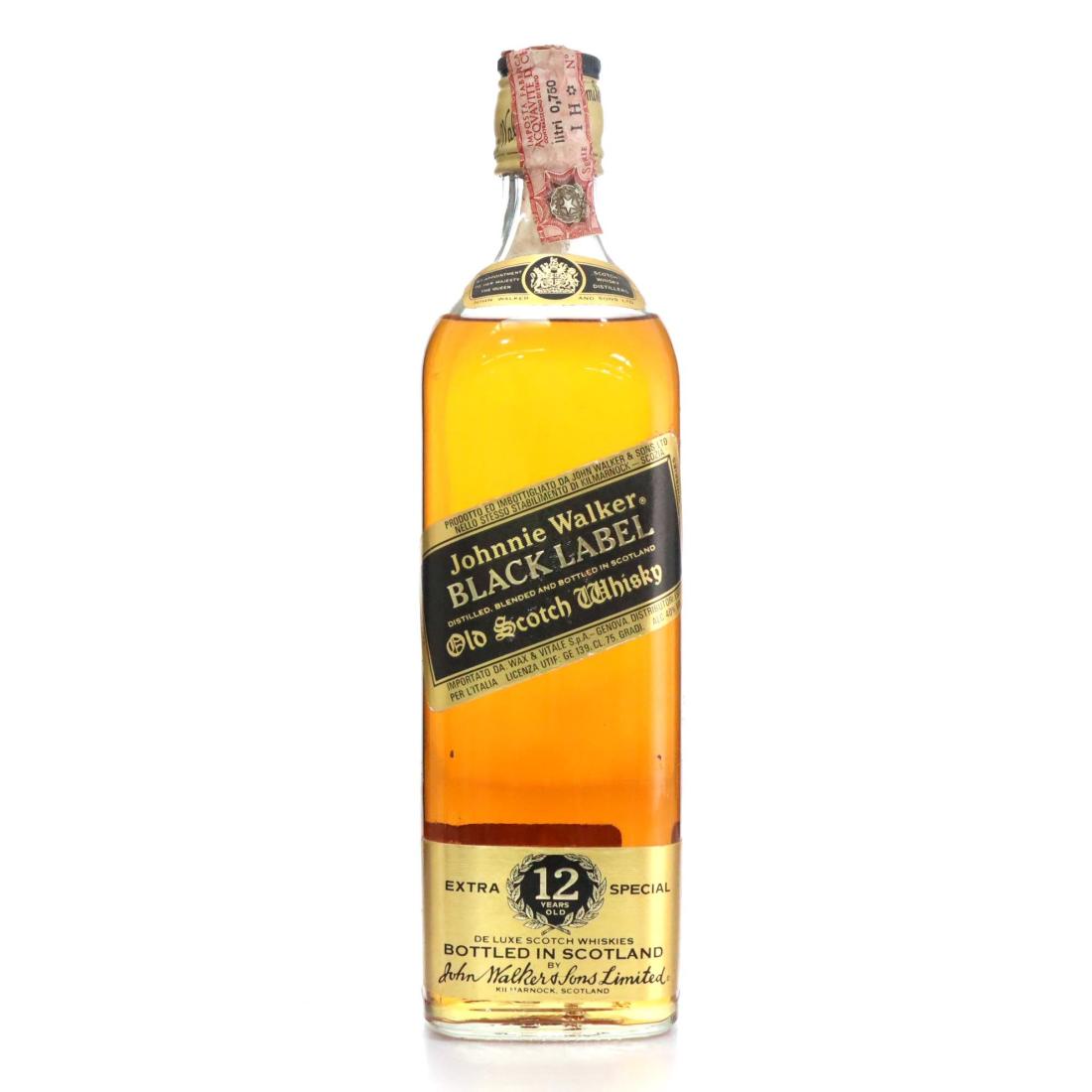 Johnnie Walker Black Label 12 Extra Special Old Scotch Whisky