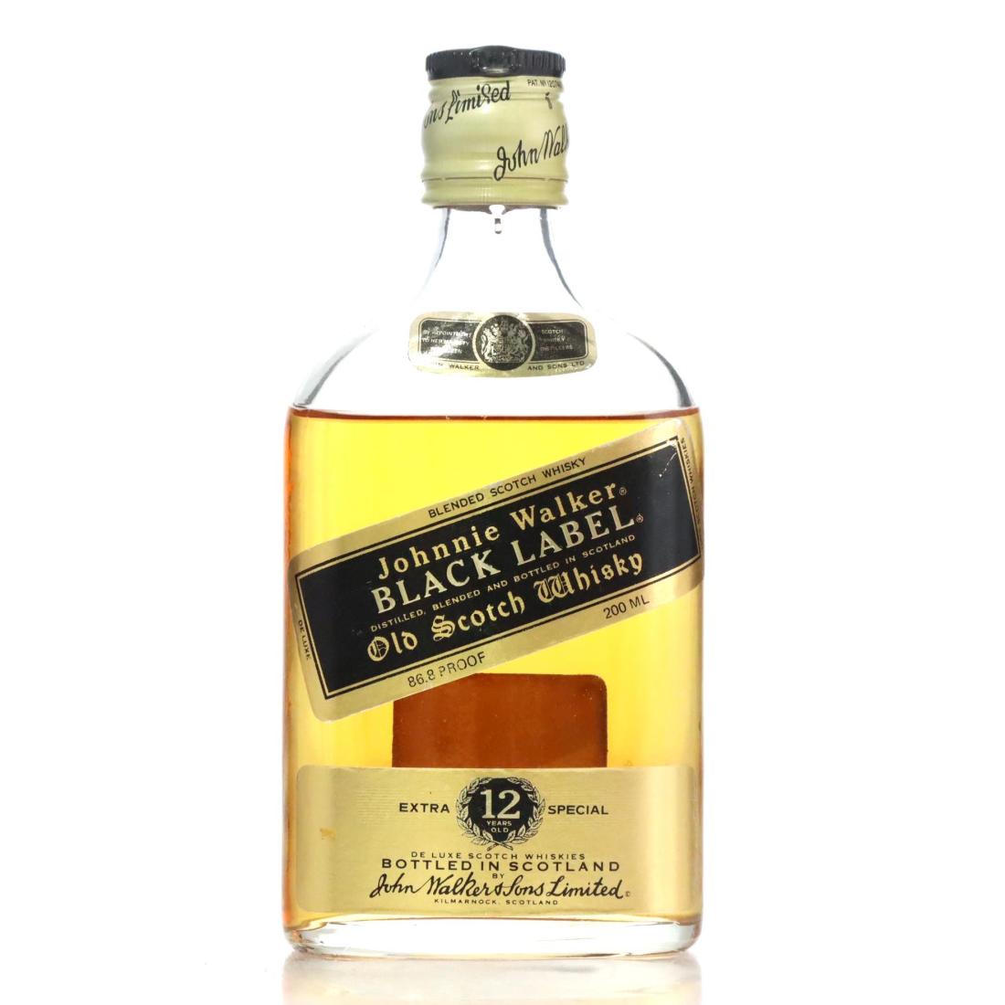 Johnnie Walker Black Label 12 Extra Special Old Scotch Whisky