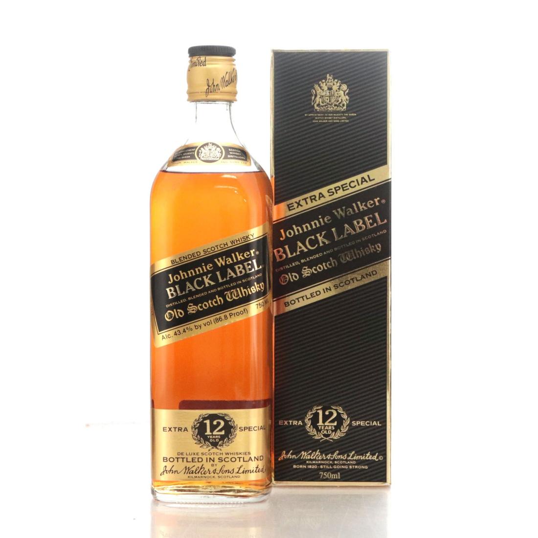 Johnnie Walker Black Label 12 Extra Special Old Scotch Whisky