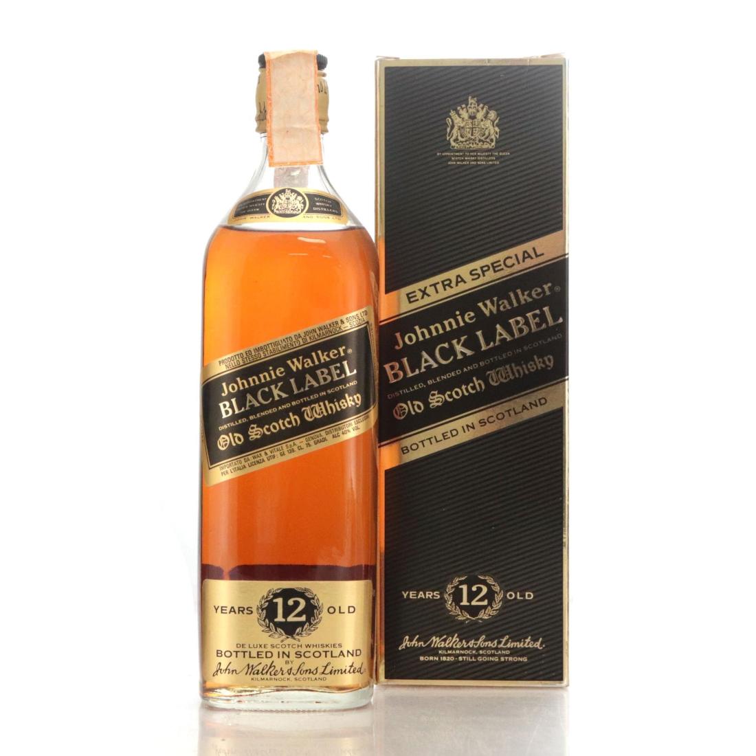 Johnnie Walker Black Label 12 Extra Special Old Scotch Whisky