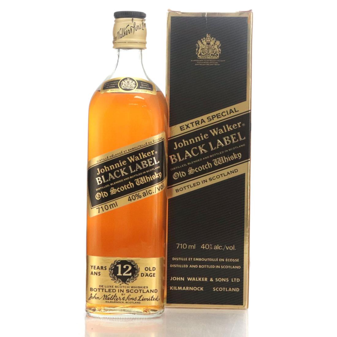 Johnnie Walker Black Label 12 Extra Special Old Scotch Whisky