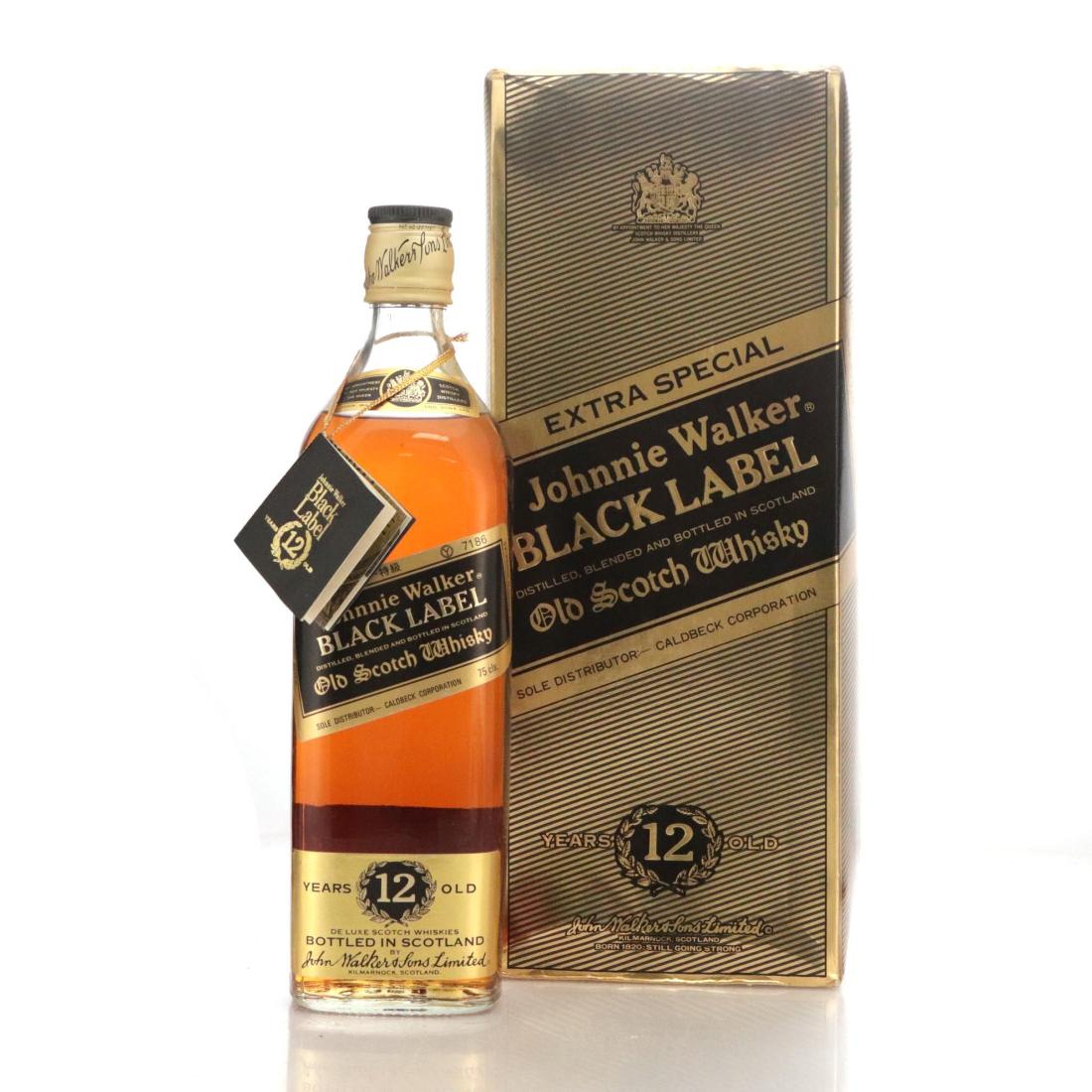 Johnnie Walker Black Label 12 Extra Special Old Scotch Whisky