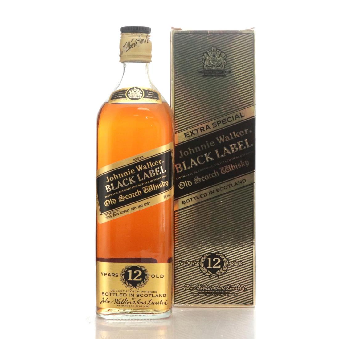 Johnnie Walker Black Label 12 Extra Special Old Scotch Whisky