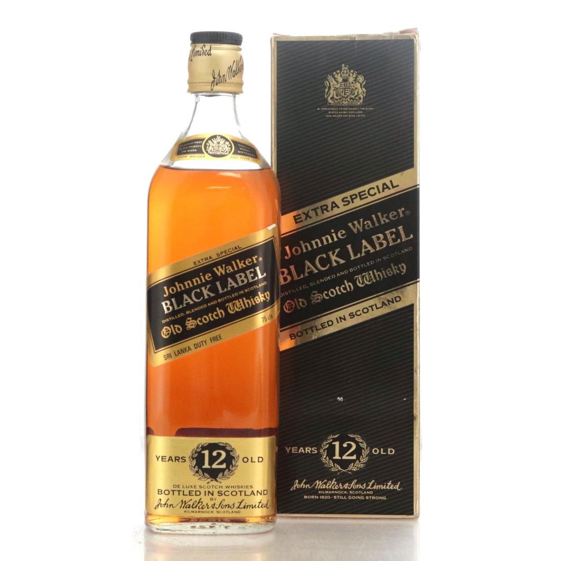 Johnnie Walker Black Label 12 Extra Special Old Scotch Whisky