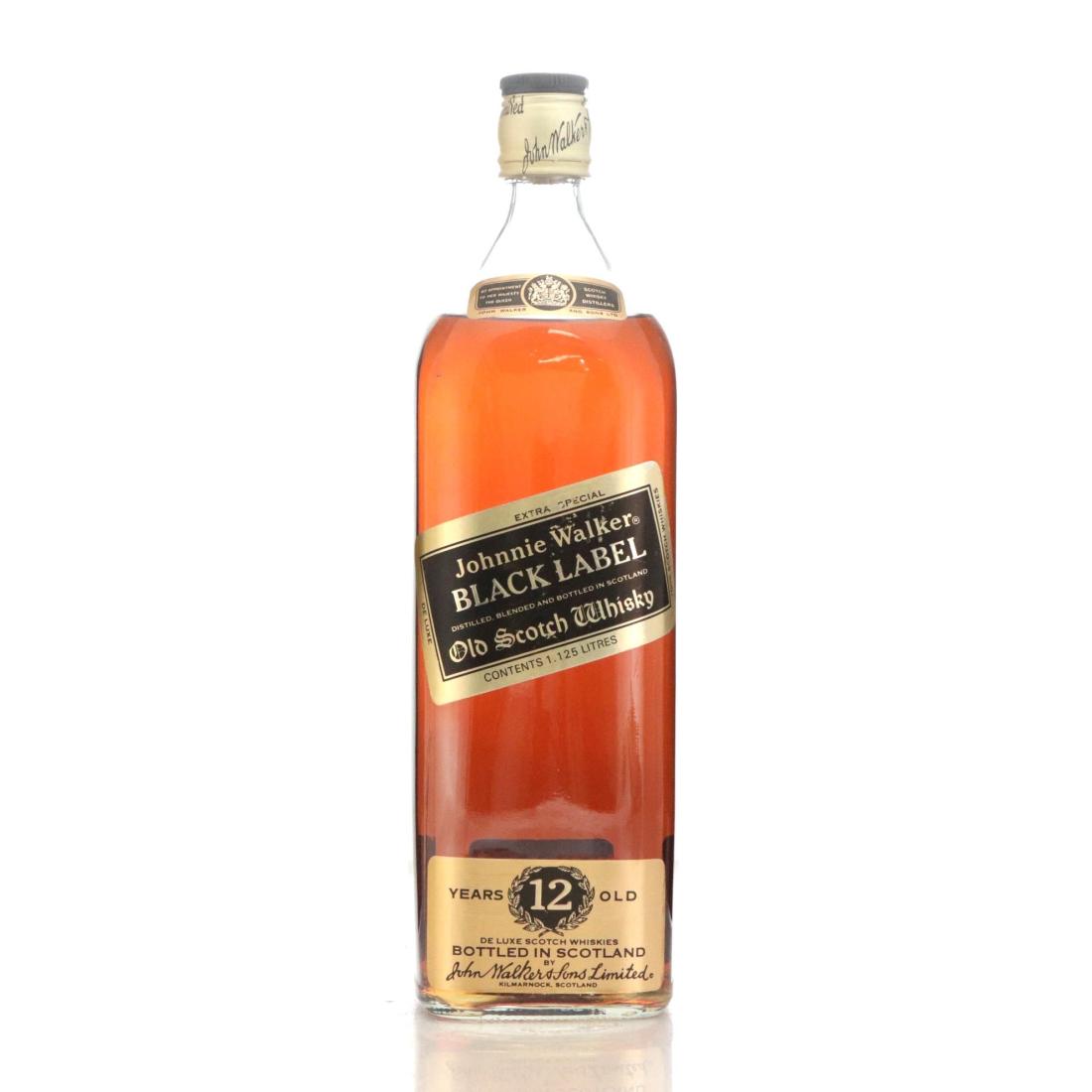 Johnnie Walker Black Label 12 Extra Special Old Scotch Whisky 1125litre
