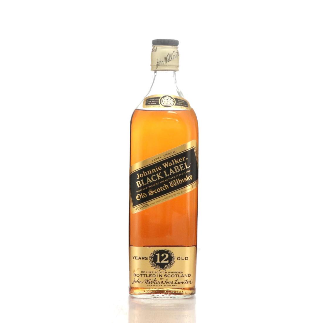 Johnnie Walker Black Label 12 Extra Special Old Scotch Whisky