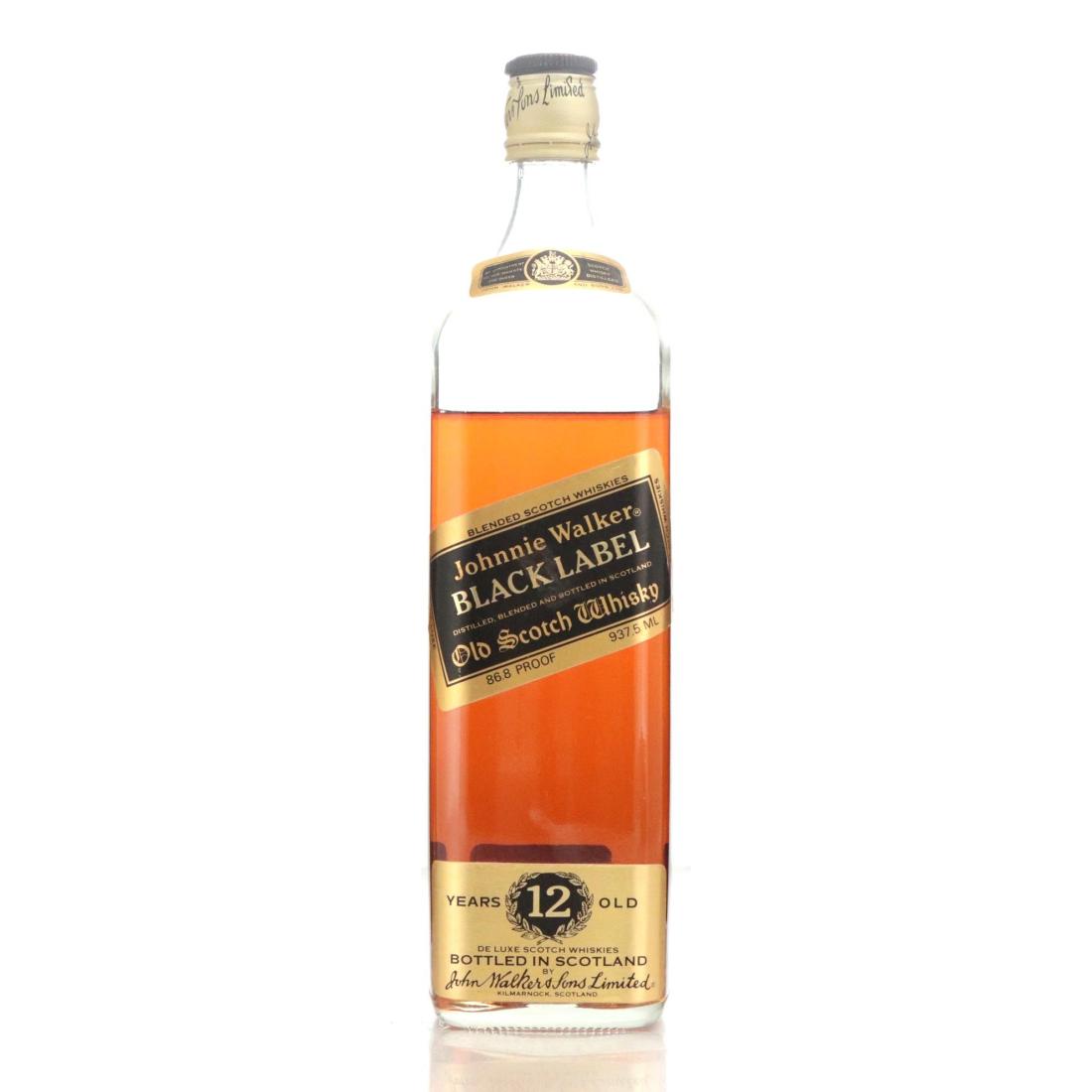 Johnnie Walker Black Label 12 Extra Special Old Scotch Whisky Quart