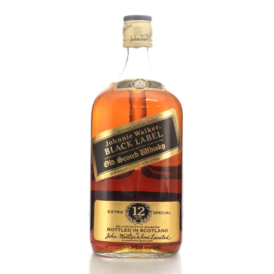Johnnie Walker Black Label 12 Extra Special Old Scotch Whisky 175litre