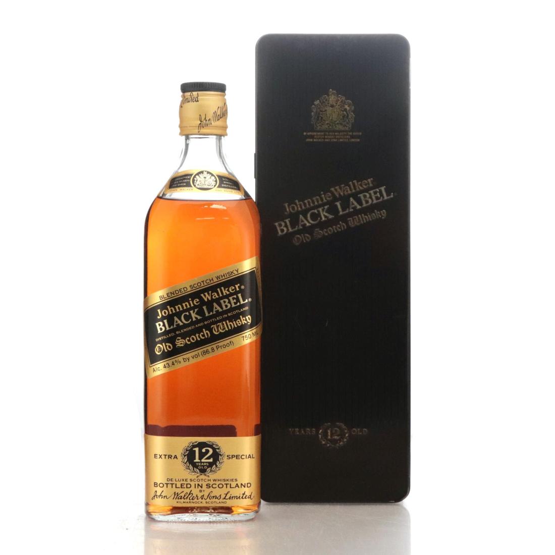 Johnnie Walker Black Label 12 Extra Special Old Scotch Whisky