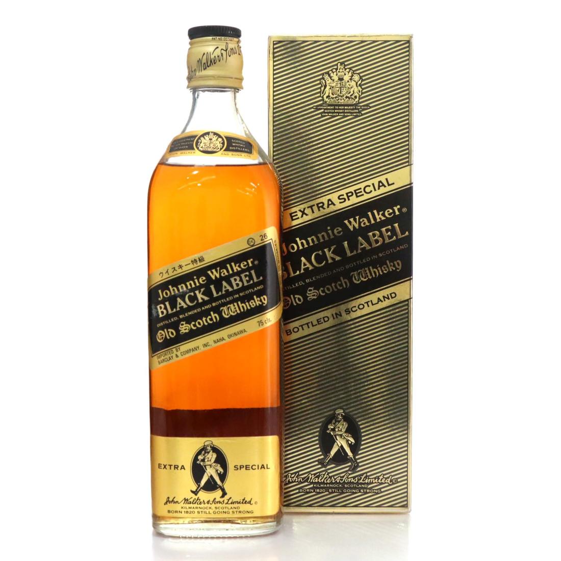 Johnnie Walker Black Label Extra Special Old Scotch Whisky