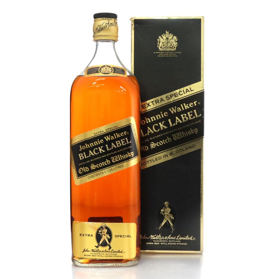 Johnnie Walker Black Label Extra Special Old Scotch Whisky 1125litre