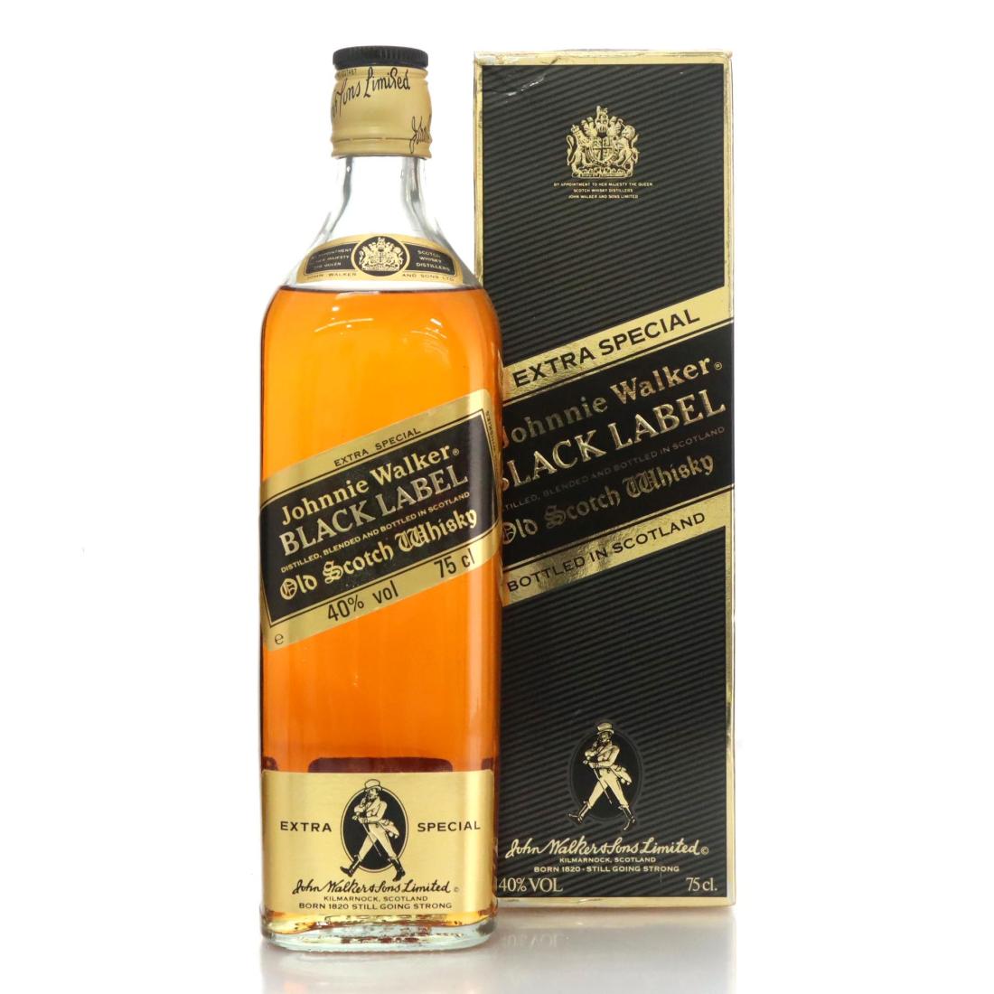 Johnnie Walker Black Label Extra Special Old Scotch Whisky