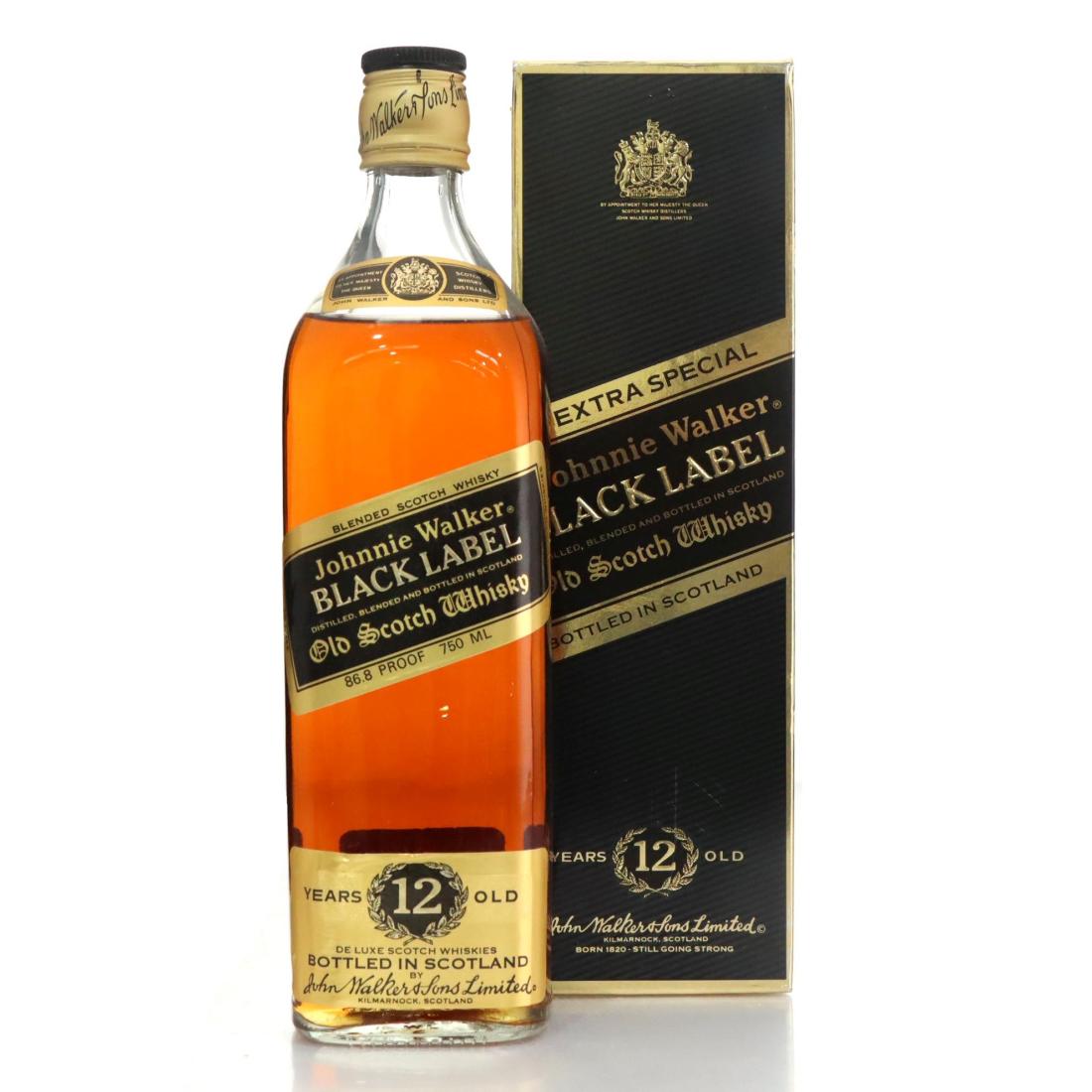 Johnnie Walker Black Label 12 Old Scotch Whisky