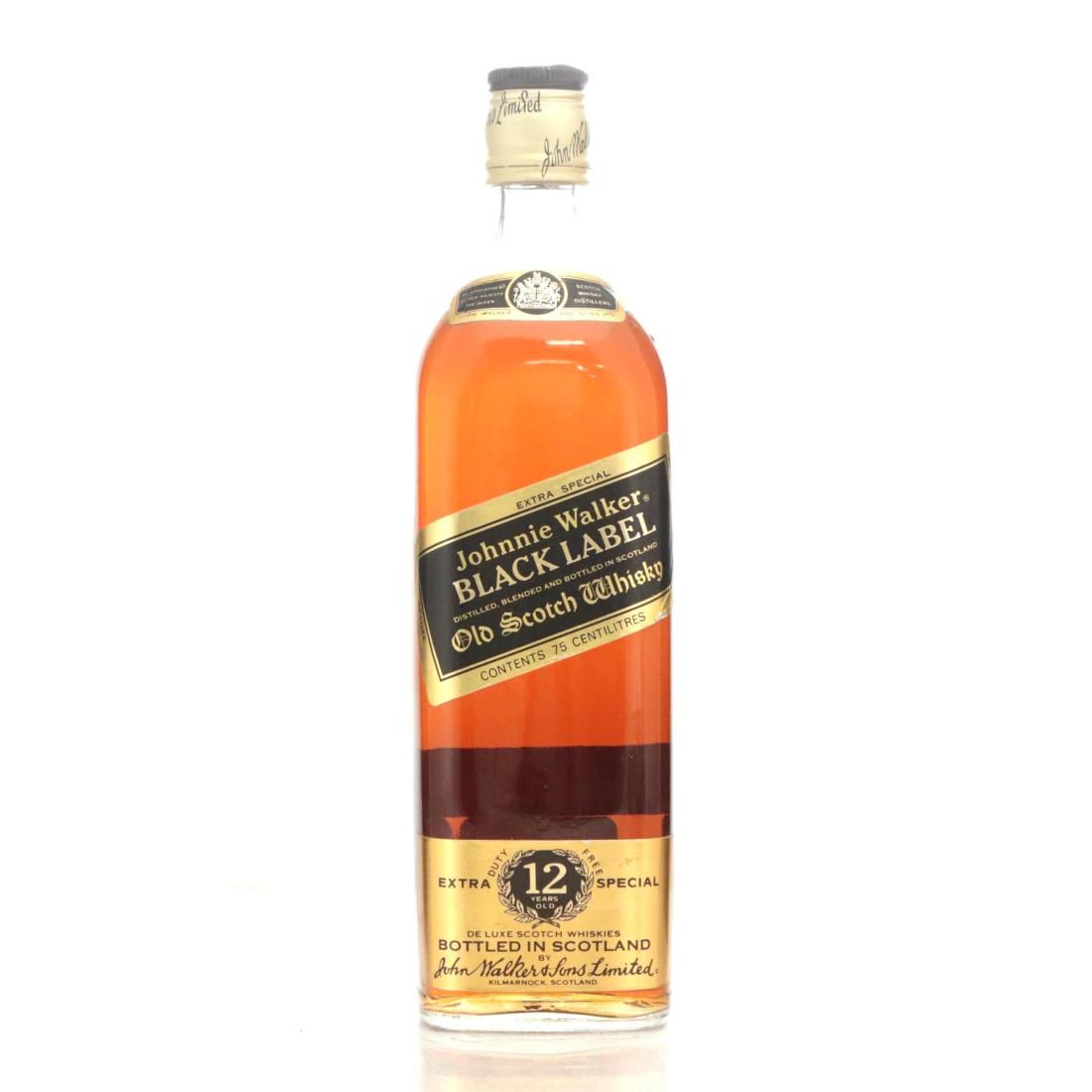 Johnnie Walker Black Label 12 Extra Special Old Scotch Whisky