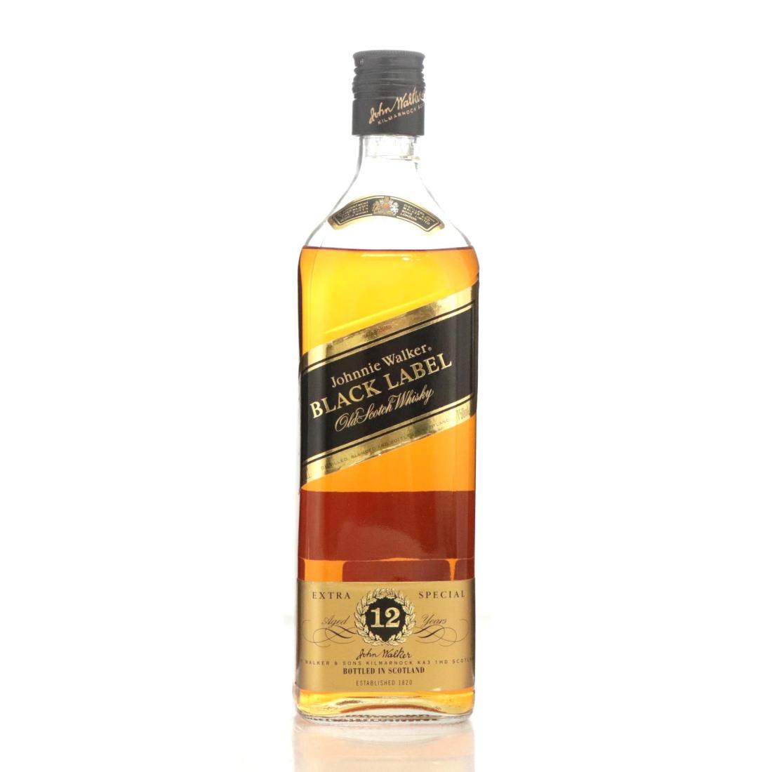 Johnnie Walker Black Label 12 Extra Special Old Scotch Whisky