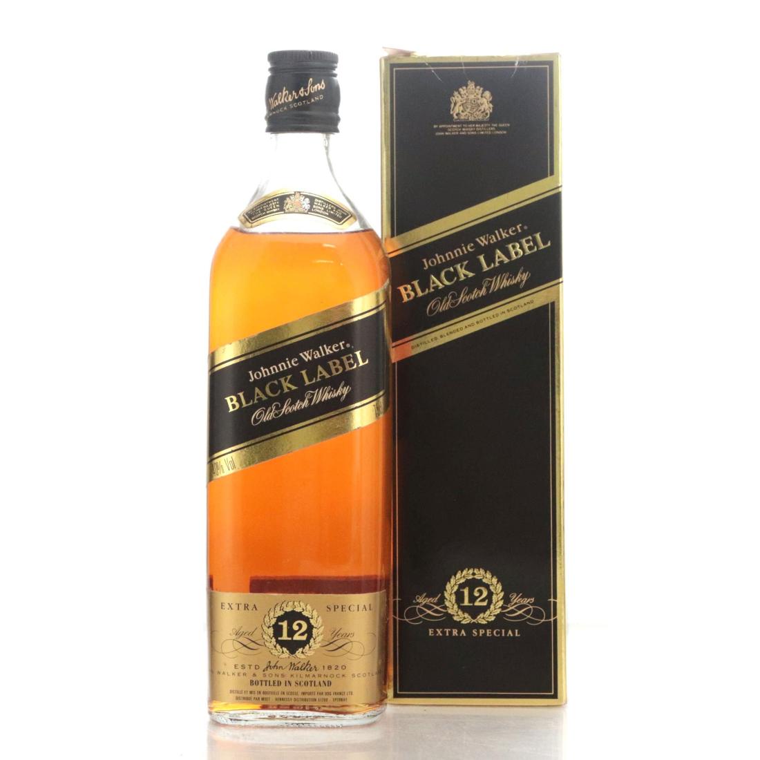 Johnnie Walker Black Label 12 Extra Special Old Scotch Whisky
