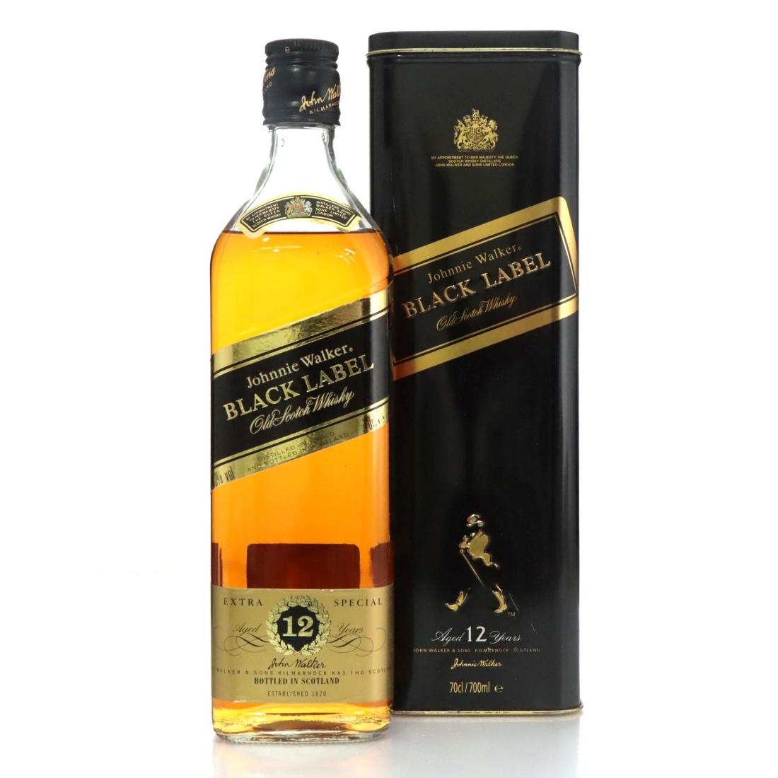 Johnnie Walker Black Label 12 Extra Special Old Scotch Whisky