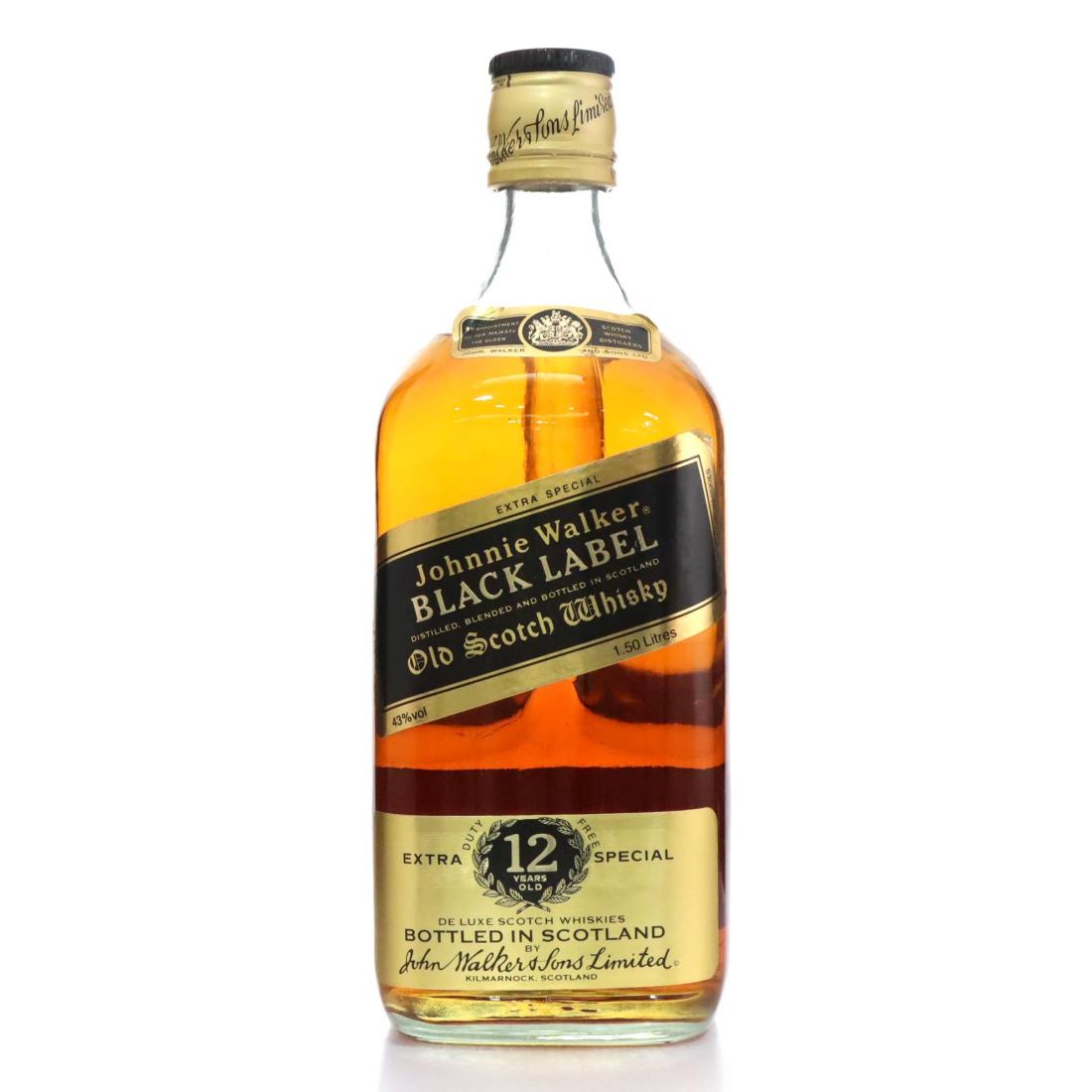 Johnnie Walker Black Label 12 Extra Special Old Scotch Whisky 15litre
