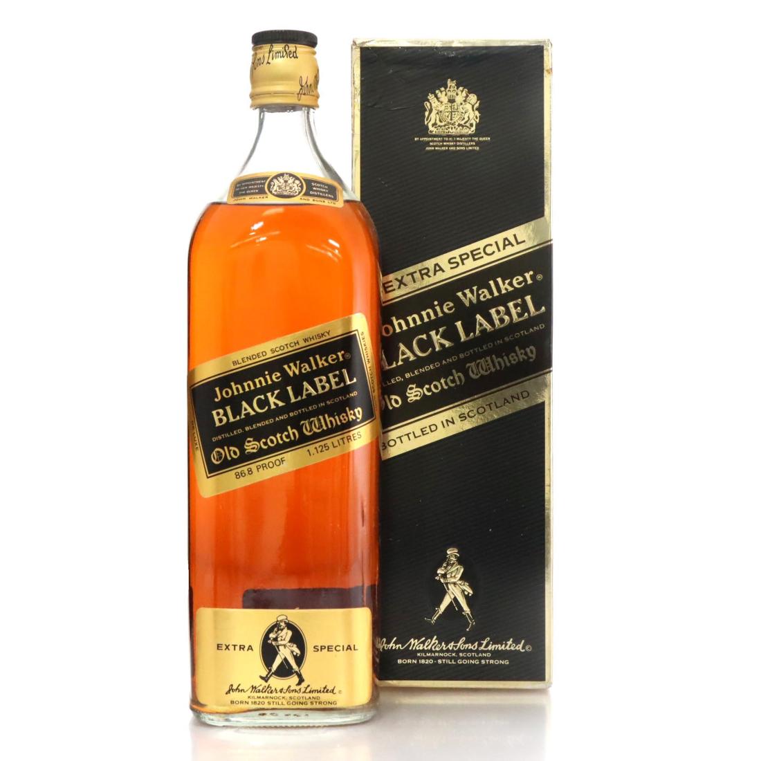 Johnnie Walker Black Label Extra Special Old Scotch Whisky 1125litre