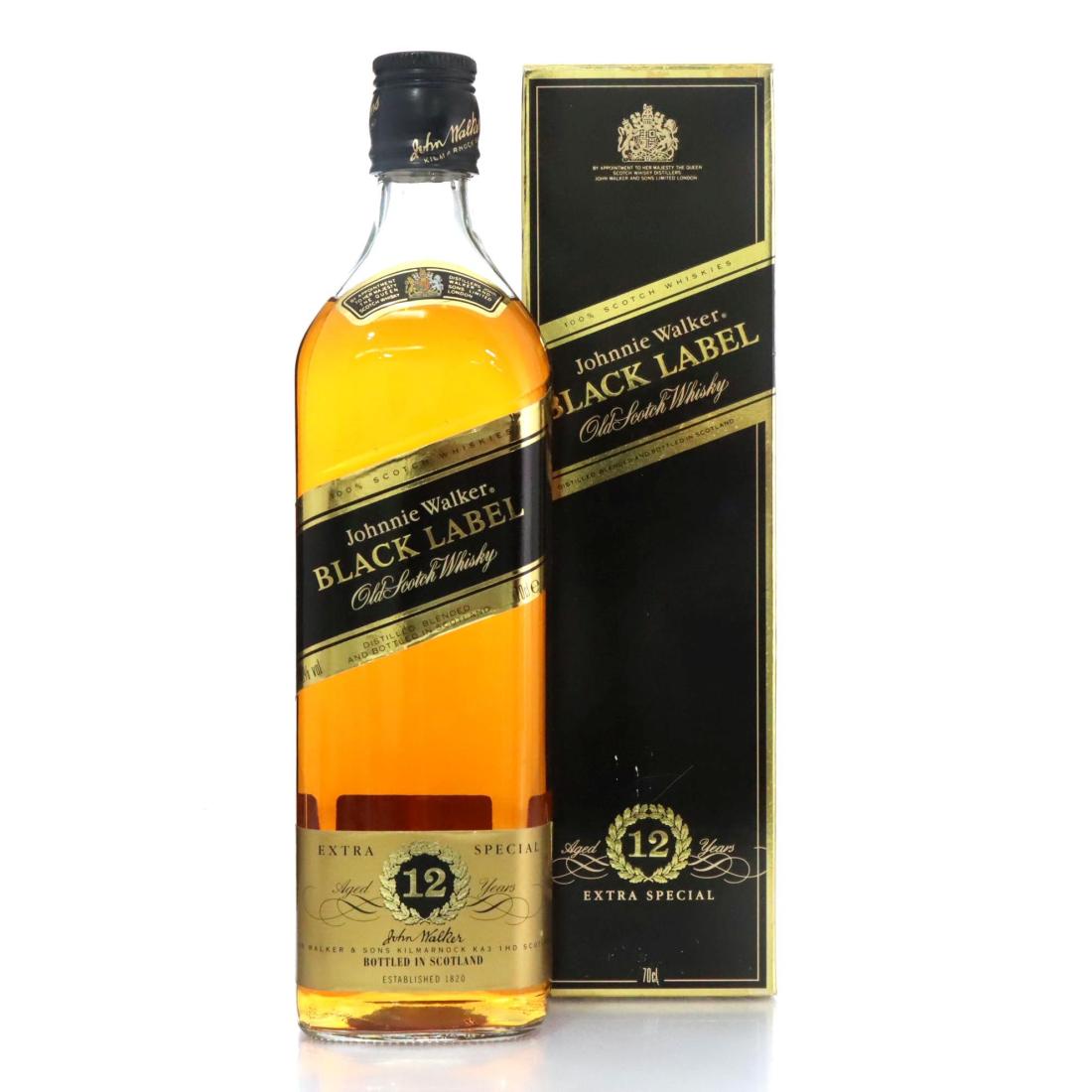 Johnnie Walker Black Label 12 Extra Special Old Scotch Whisky