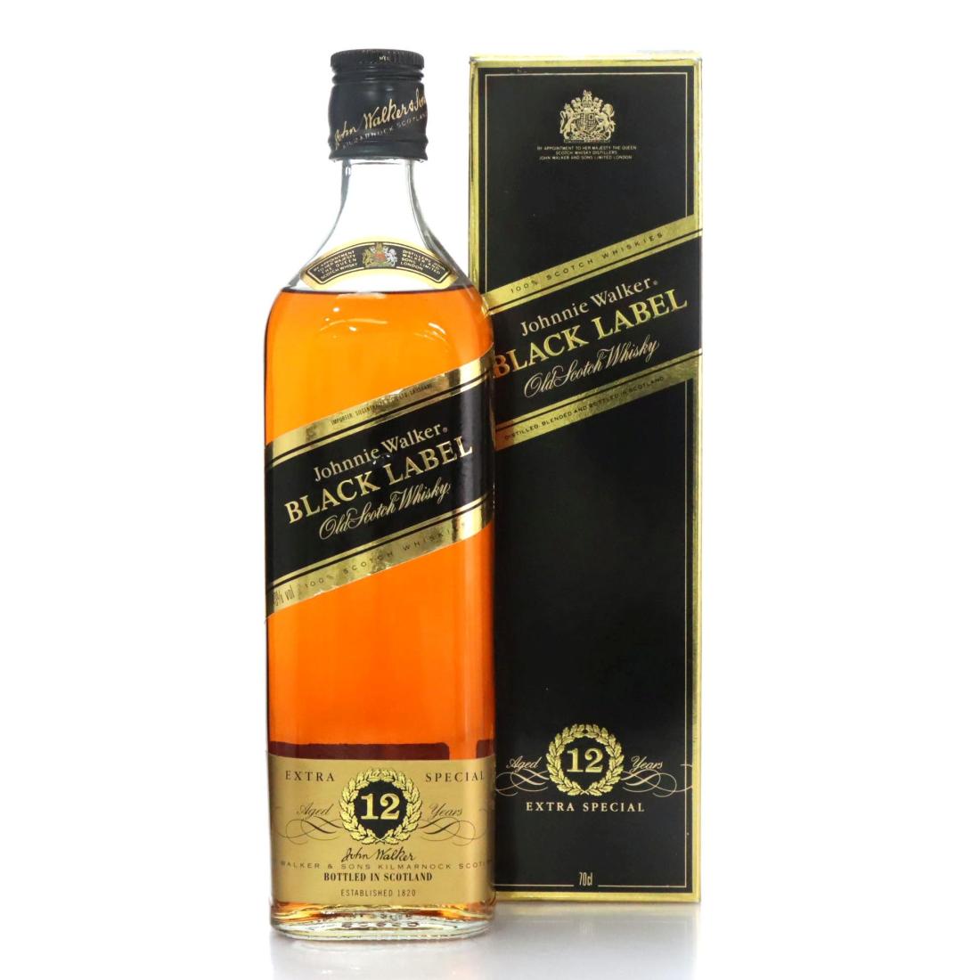Johnnie Walker Black Label 12 Extra Special Old Scotch Whisky