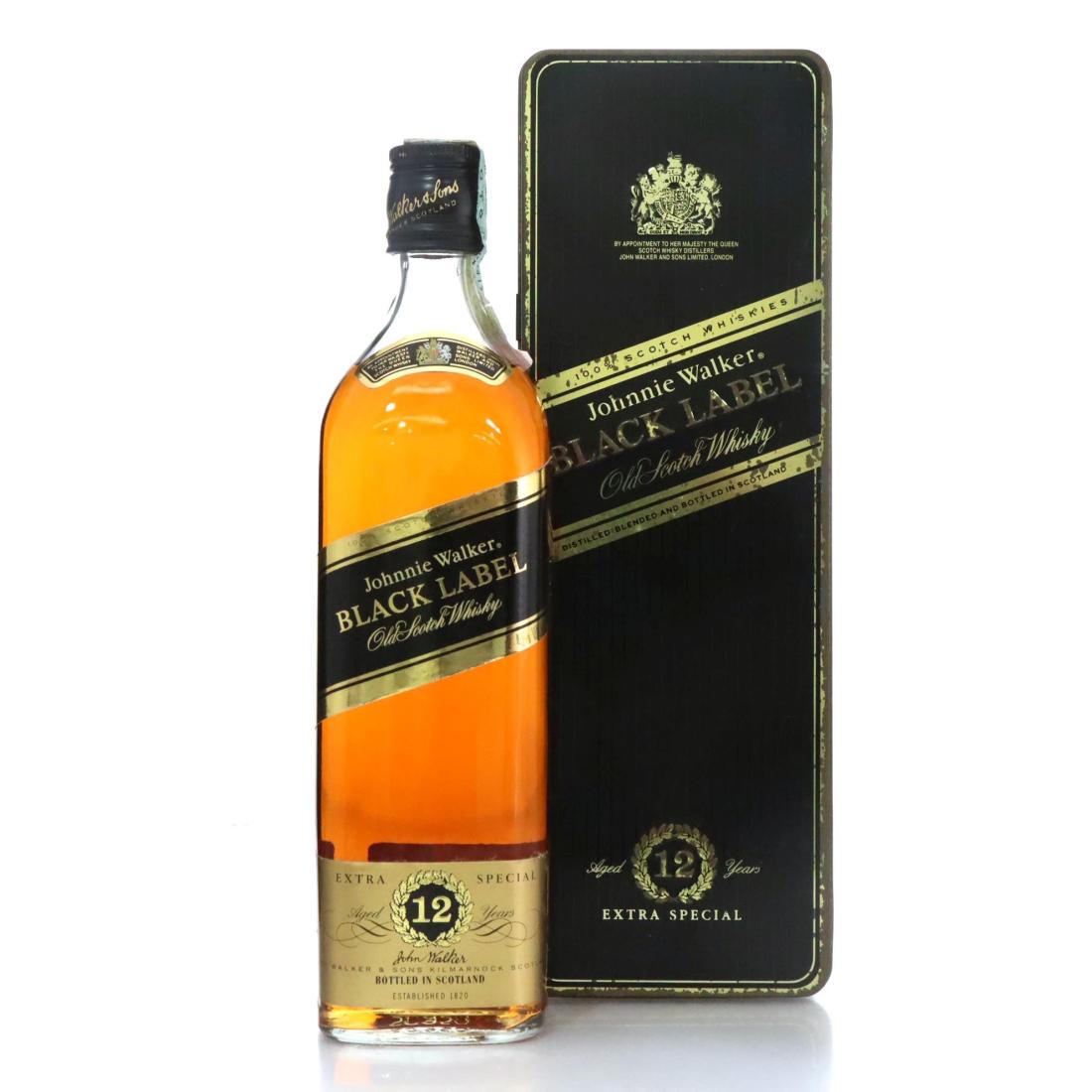 Johnnie Walker Black Label 12 Extra Special Old Scotch Whisky
