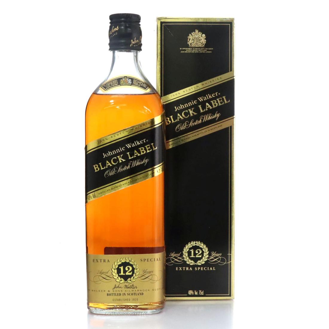 Johnnie Walker Black Label 12 Extra Special Old Scotch Whisky